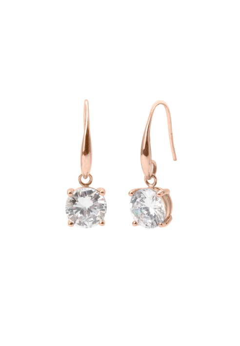 Abrazi Ava Drop Boucles d'Oreilles Rose ()