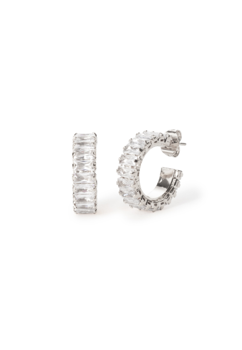 Abrazi Lauren Boucles d'Oreilles Argent ()