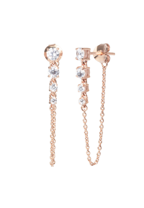 Abrazi Puck Boucles d'Oreilles Rose ()