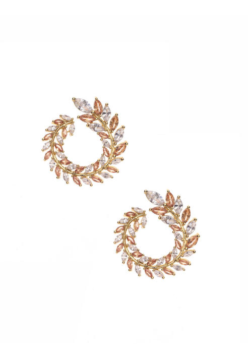 Poirier JE-75214 Boucles d'oreilles dorées