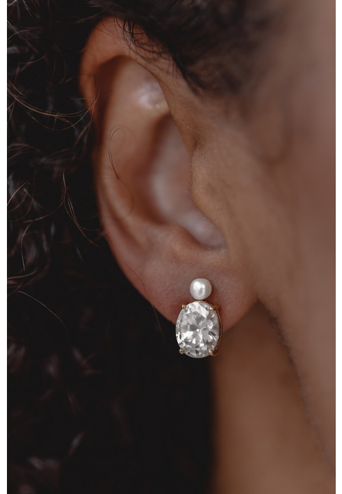 Juvelan Crystallized Boucles d'oreilles