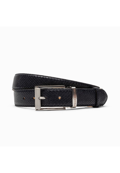 Paulo Bellini Fasano Ceinture Homme Serp Bleu