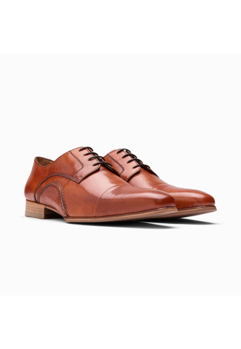 Paulo Bellini Massa Chaussure Mariage Homme Cognac