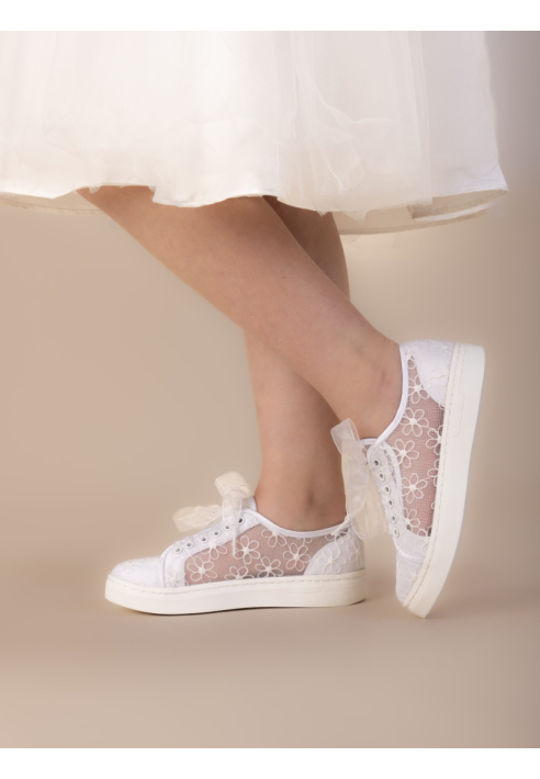 Chaussures de mariage pour enfants Fifi Ivoire