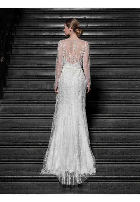 Poirier T-117 Kimono Robe Dentelle