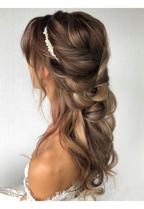 Sally Jane Bridal Sabrina Ornement de cheveux Argent ()