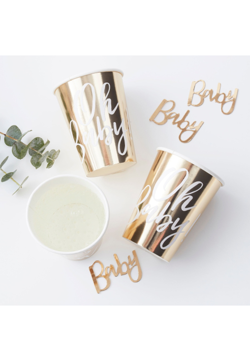 Ginger Ray OB-102 Oh Baby Tasses