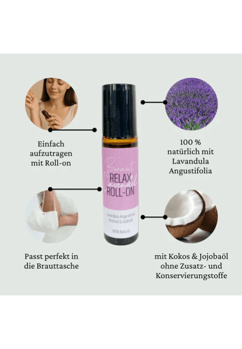 Roll-on Bridal Relax à l’huile de lavande 10 ml