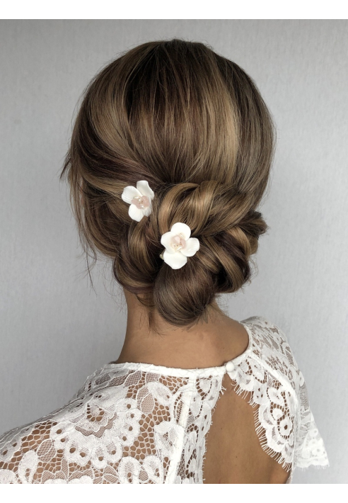 Sally Jane Bridal Fem Épingles Cheveux Argent ()