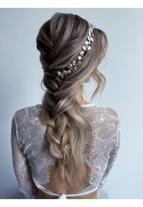 Sally Jane Bridal Ivy Diadème Rose ()