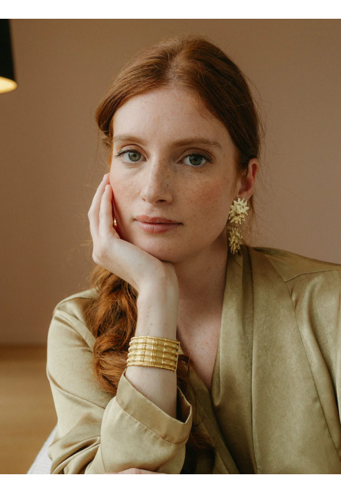 Lizeron Bambou Bracelet Or ()