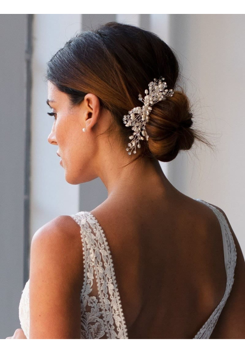 Abrazi Madison Peigne Cheveux Argent ()