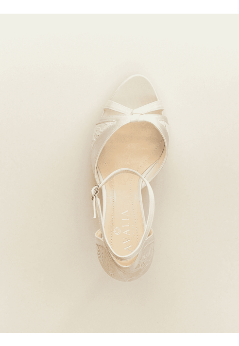 Avalia Alba Chaussures Mariage