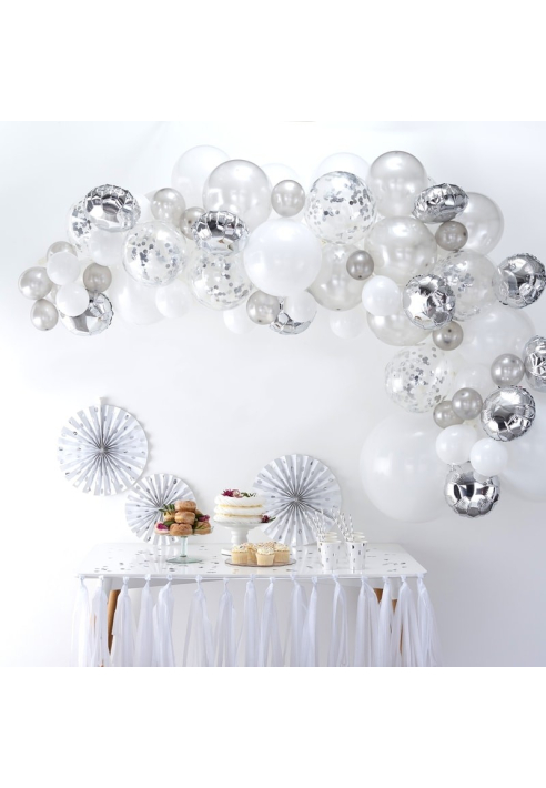 Ballon arche argenté BA-302 | Ginger Ray ()
