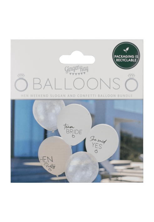 Ginger Ray WE-109 Hen Party Ballons