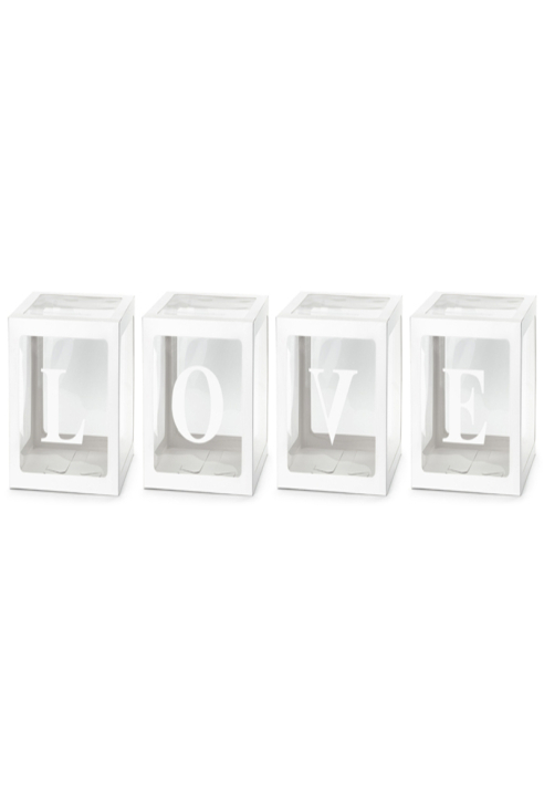 Boîtes à Ballons Love ()
