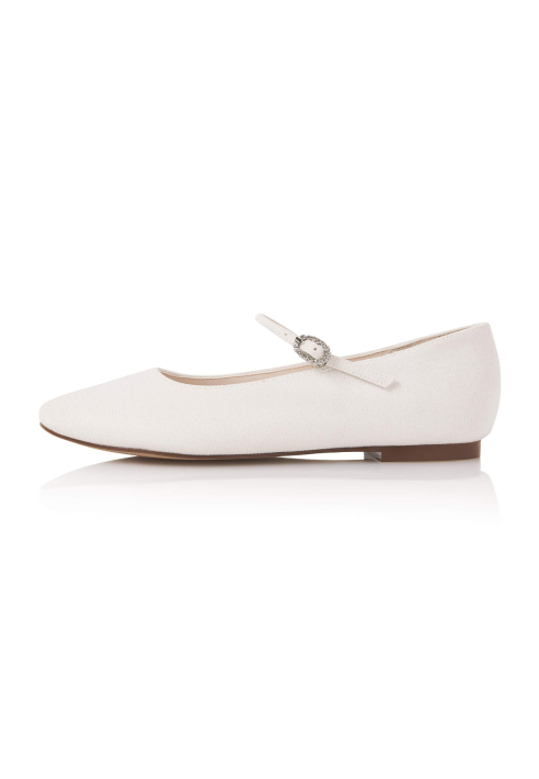 Rainbow Club Binx Chaussure de Communion Off-White
