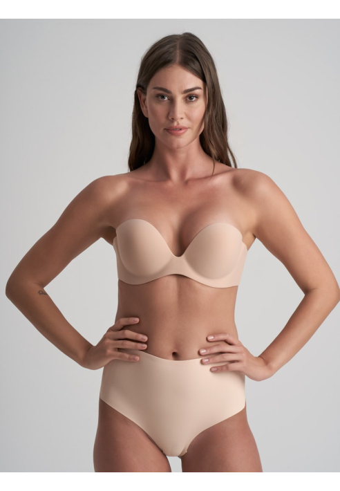 BYE BRA String Bas De Dos Beige
