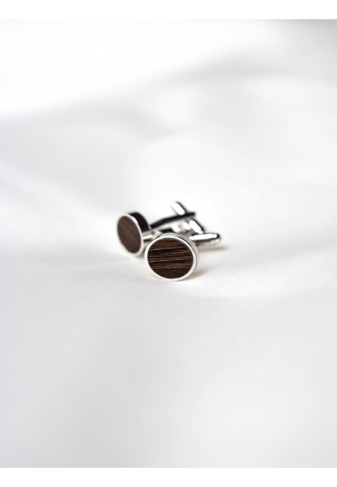 Abrazi C5-RN-DB-DarkBrown Boutons de Manchette