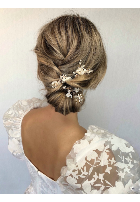 Sally Jane Bridal Ilja Épingles à Cheveux Argent ()
