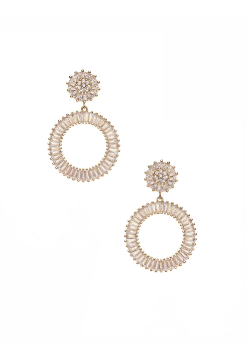 Poirier JE-75213 Boucles d'oreilles dorées