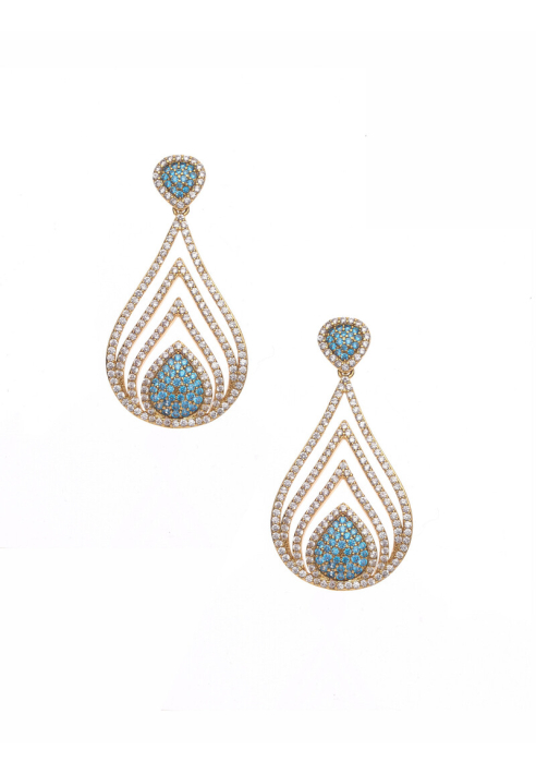 Poirier JE-75216 Boucles d'oreilles dorées