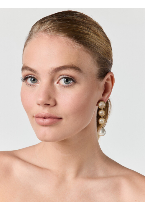 Poirier JE-75229 Boucles d'oreilles dorées ()