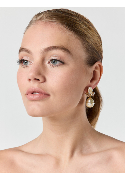Poirier JE-75232 Boucles d'oreilles dorées ()