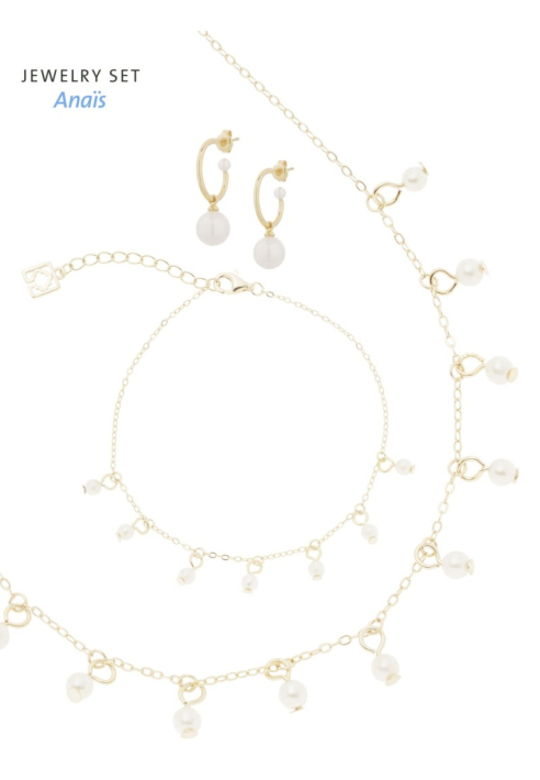Poirier JS-004 Parure Mariage Anaïs Or