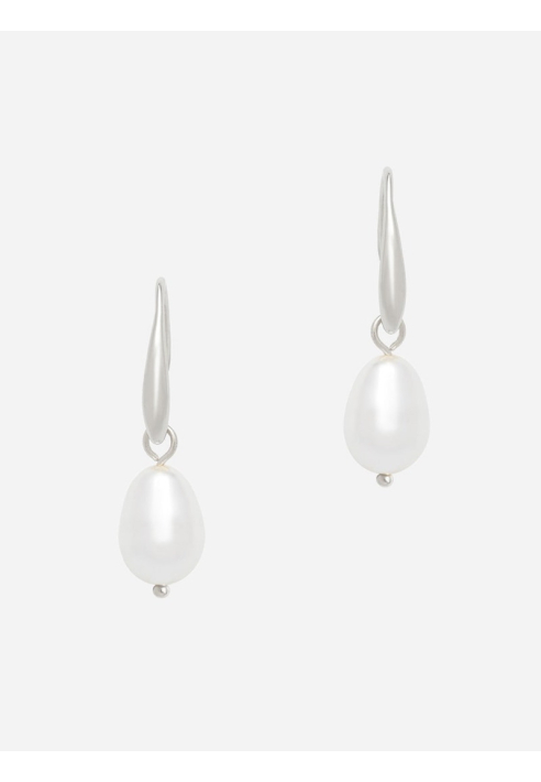 Abrazi Julie Perle Boucle d'Oreille Argent