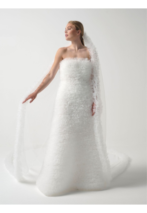 Poirier S415-300-R-Soft Voile Ivoire - 300 cm ()
