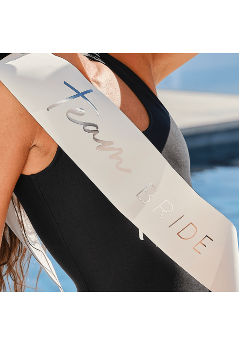 Ginger Ray WE-118 Team Bride Écharpes ()