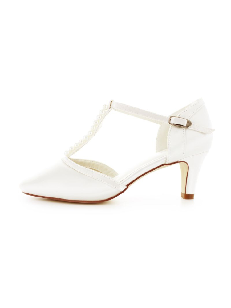 White Lady 877 Ivoire Chaussure Mariage main product photo