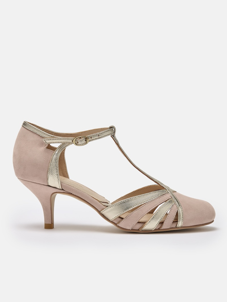 Rachel Simpson Rosie Chaussures de Mariée Blush main product photo