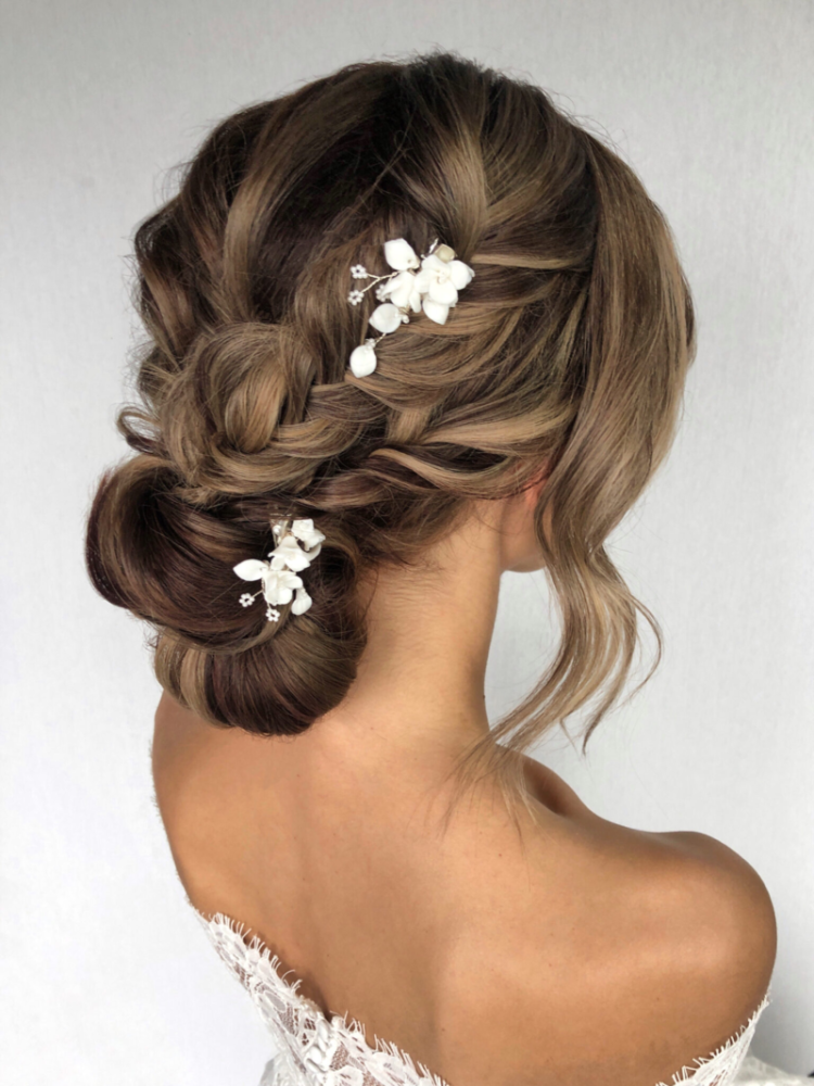 Sally Jane Bridal Vanessa Épingles Cheveux Argent main product photo