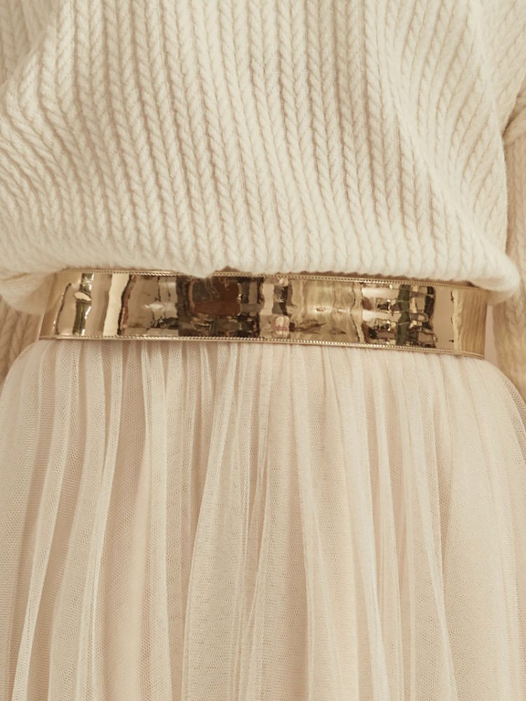 Bianco Evento PA91G Ceinture Mariage Or main product photo