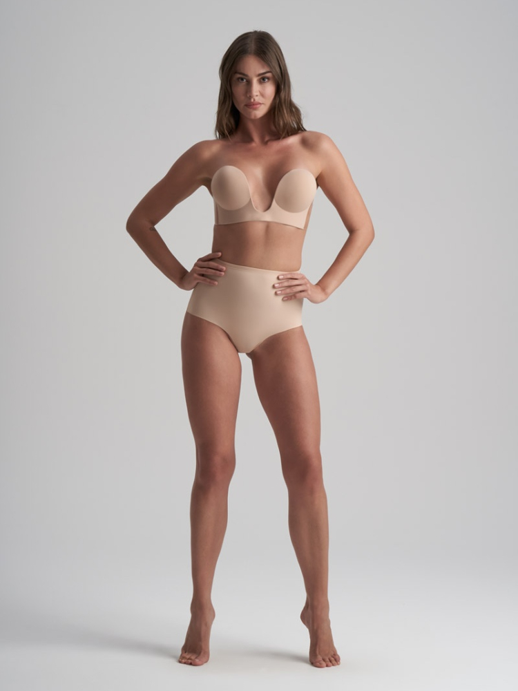 BYE BRA Brassière seamless u-style ivoire main product photo