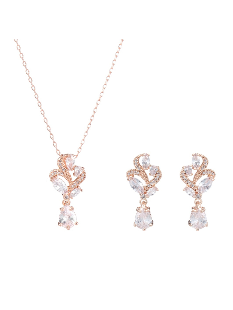 G. Westerleigh JS6445RG Parure Mariage Or Rose main product photo