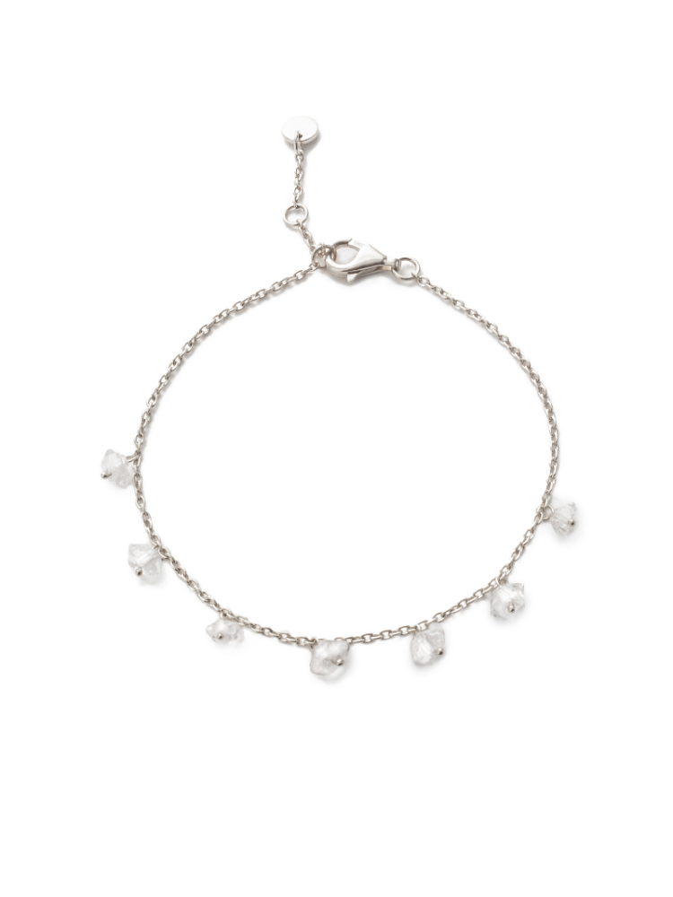 Abrazi Herkimer Bracelet Argent main product photo
