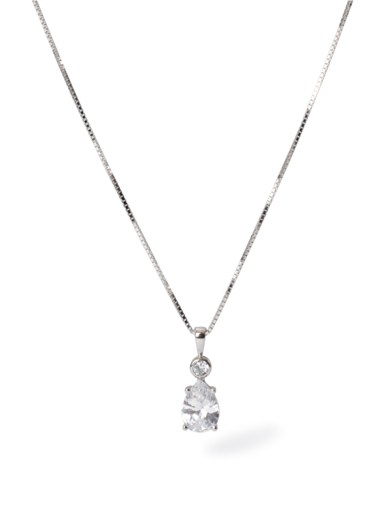 Abrazi Soraya Collier Argent 50cm main product photo