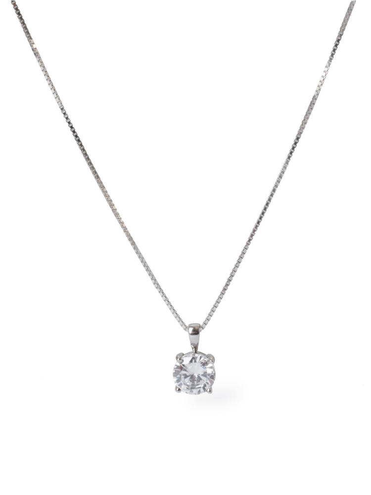 Abrazi Ava Collier Argent 50cm main product photo