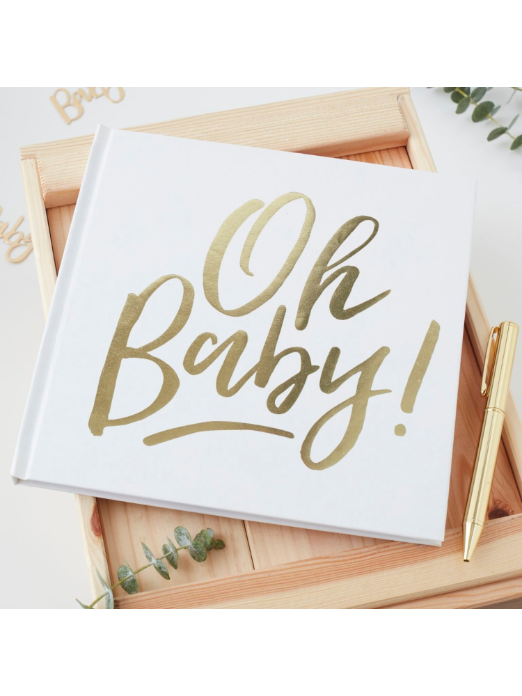 Ginger Ray OB-128 Oh Baby Livre d'or main product photo
