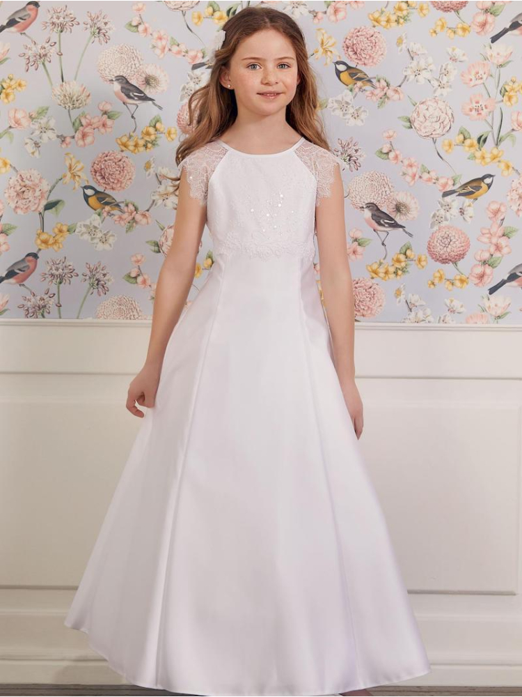 LILLY 08-1107-WH Robe de Communion main product photo