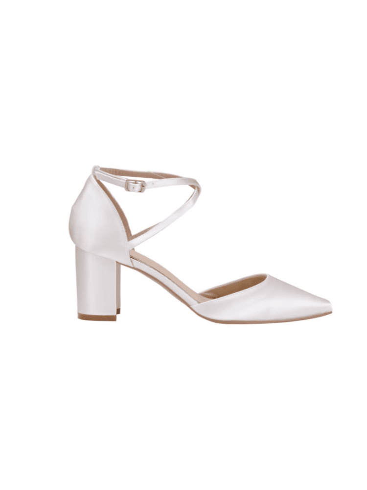 The Perfect Bridal Company Maisie Chaussure Mariage Satin main product photo