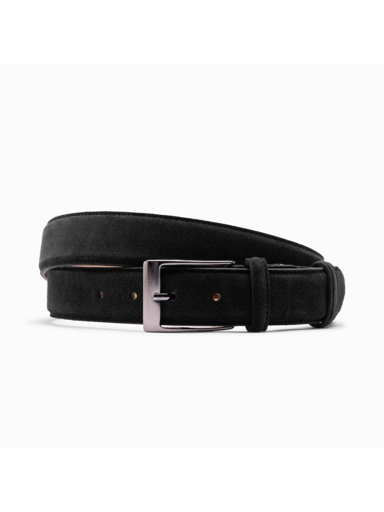 Paulo Bellini Fasano Ceinture Homme Suède Noir main product photo