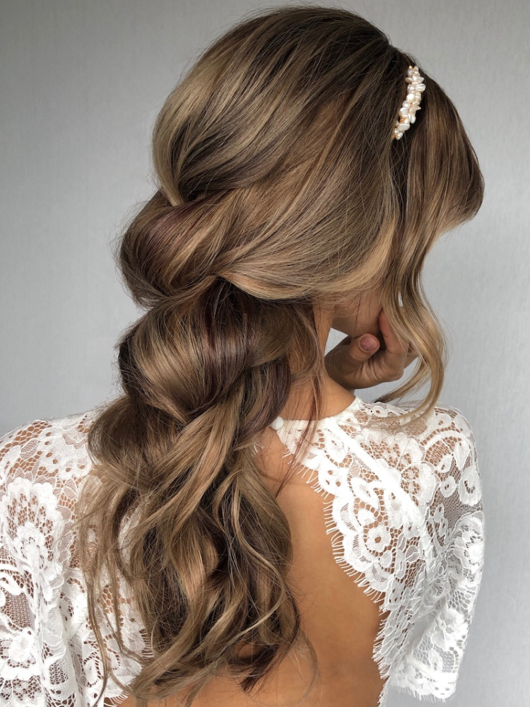 Sally Jane Bridal Sabrina Hair Vine Gold main product photo