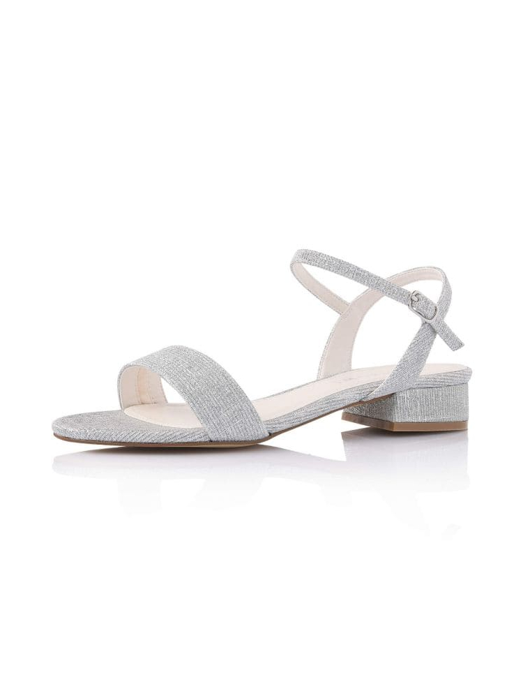 Rainbow Club Salli Argent Métallique Chaussures Mariage main product photo